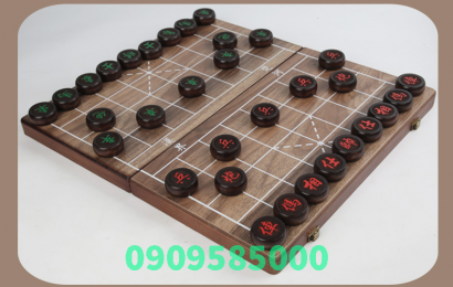 Sale sốc tháng 04/2025: Bộ cờ tướng gỗ trắc miến điện, bàn gỗ tần bì