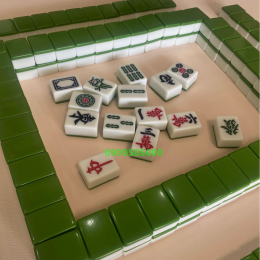 Bộ mạt chược, mạc chược,  mahjong cao cấp 144 Quân Size 42mm