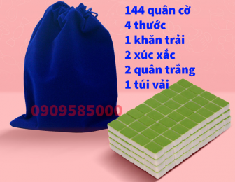 Bộ cờ mạt chược bằng melamin cao cấp