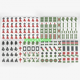 Bộ mạt chược, mạc chược,  mahjong cao cấp 144 Quân Size 42mm