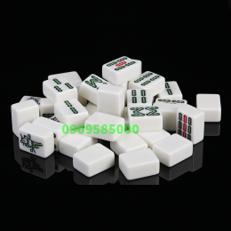 Bộ mạt chược, mạc chược,  mahjong cao cấp 144 Quân Size 42mm