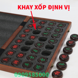 Sale sốc tháng 04/2025: Bộ cờ tướng gỗ trắc miến điện, bàn gỗ tần bì
